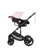 Chipolino Amore babakocsi mózessé alakítható sportrésszel - Powder pink