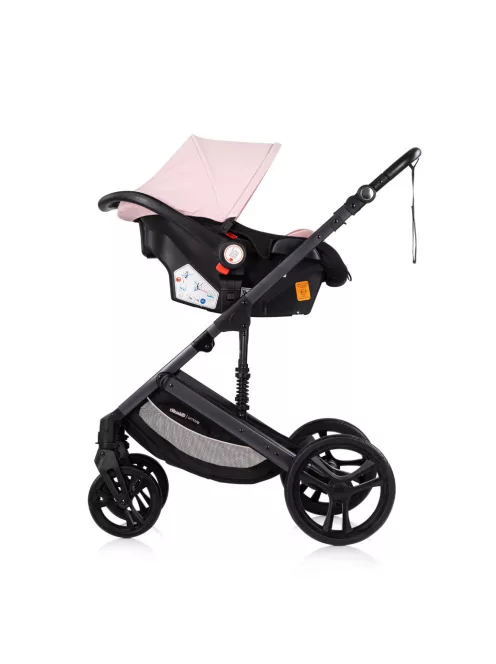 Chipolino Amore babakocsi mózessé alakítható sportrésszel - Powder pink