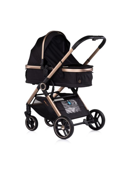 Chipolino Euphoria 3 az 1-ben újszülött babakocsi - Noir