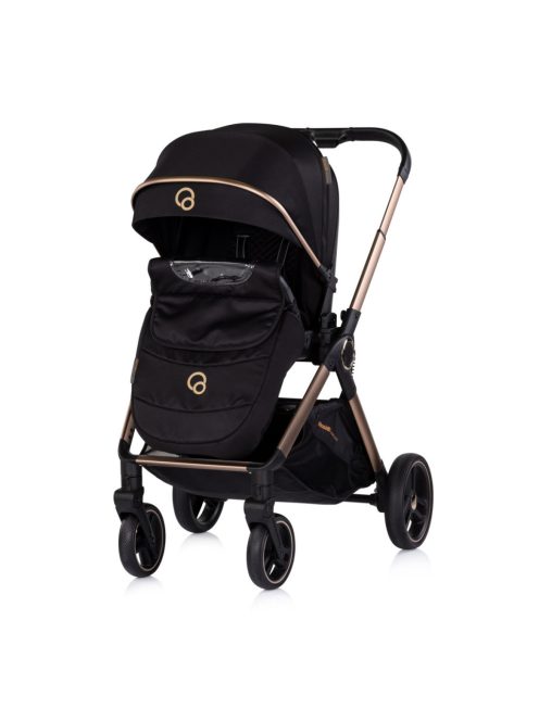 Chipolino Euphoria 3 az 1-ben újszülött babakocsi - Noir