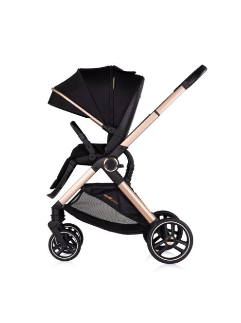 Chipolino Euphoria 3 az 1-ben újszülött babakocsi - Noir