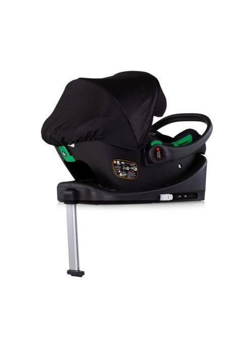 Chipolino Euphoria 3 az 1-ben újszülött babakocsi - Noir