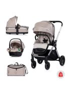 Chipolino Euphoria 3 az 1-ben újszülött babakocsi - Latte