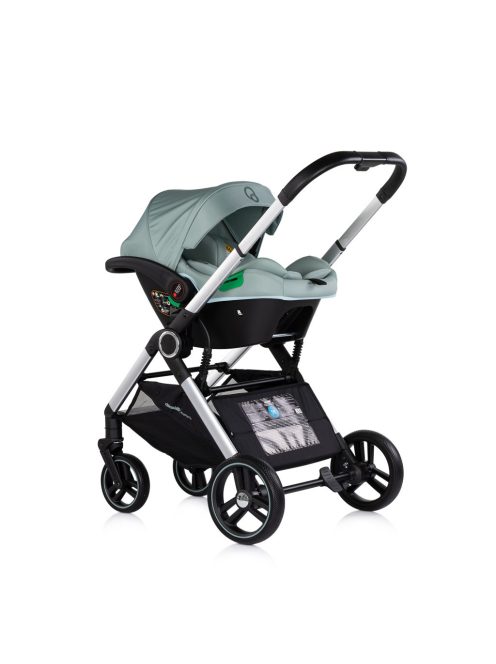 Chipolino Euphoria 3 az 1-ben újszülött babakocsi - Matcha