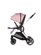 Chipolino Euphoria 3 az 1-ben újszülött babakocsi - Powder pink