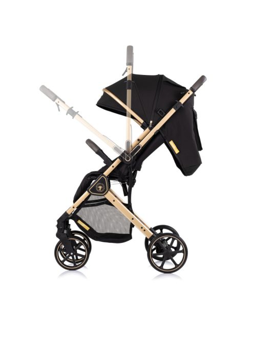 Chipolino Omnia átfordítható sport babakocsi - noir
