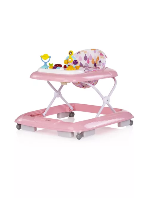 Chipolino Baby Steps zenélő bébikomp - Pink