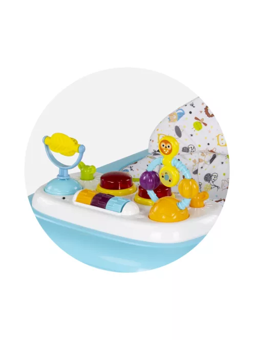 Chipolino Baby Steps zenélő bébikomp - Blue