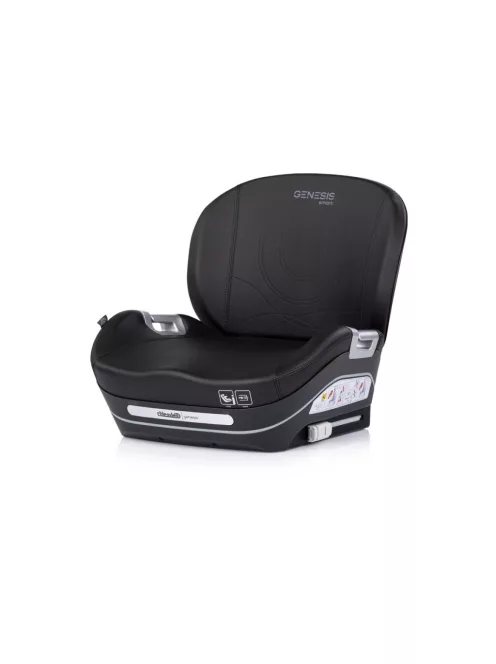 Chipolino Genesis Smart I-Size Isofix gyerekülés 125-150 cm hőszabályozással - Noir