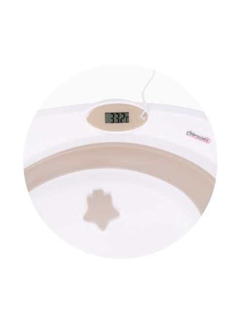 Chipolino Sonata kád + állvány pelenkázólappal - Grey