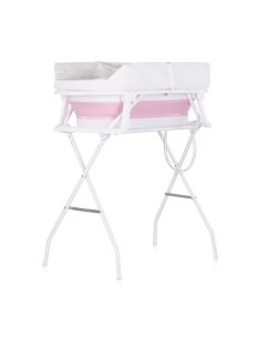 Chipolino Sonata kád + állvány pelenkázólappal - Pink