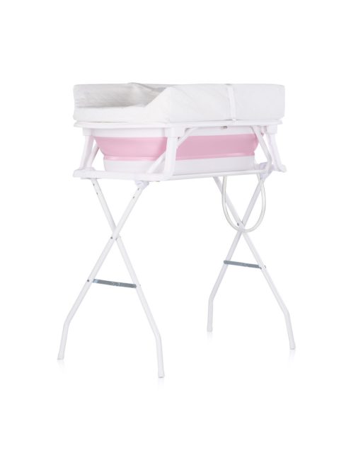 Chipolino Sonata kád + állvány pelenkázólappal - Pink