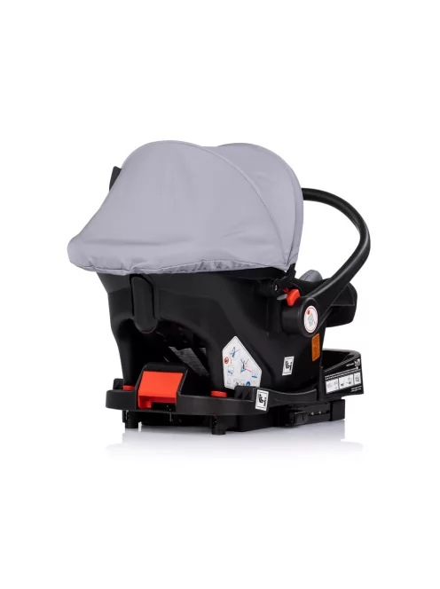 Chipolino Amore autóshordozó adapterrel 40-87cm - Platinum