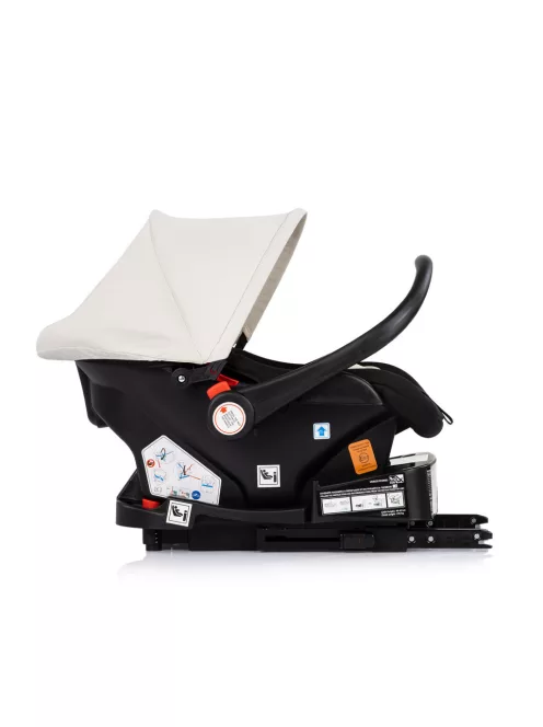 Chipolino Amore autóshordozó adapterrel 40-87cm - Cashmere