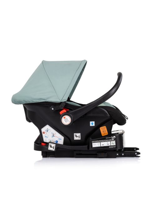 Chipolino Amore autóshordozó adapterrel 40-87cm - Matcha