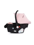 Chipolino Amore autóshordozó adapterrel 40-87cm - Pink powder