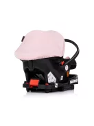 Chipolino Amore autóshordozó adapterrel 40-87cm - Pink powder
