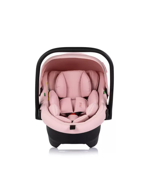 Chipolino Pearl autóshordozó adapterrel 40-87 cm - Pink