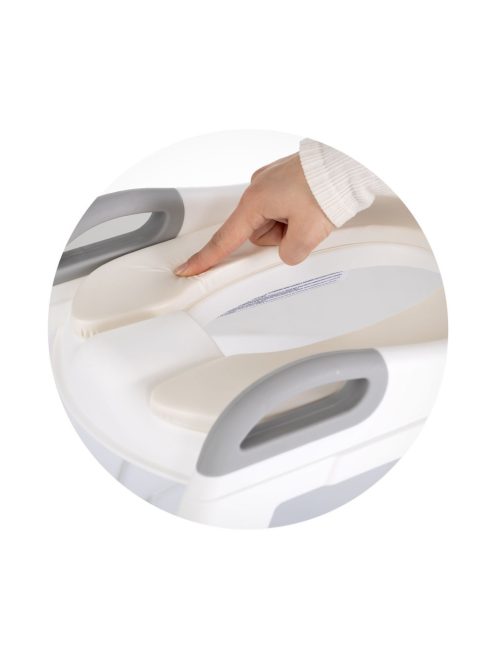 Chipolino Kiddy lépcsős wc szűkítő - Grey