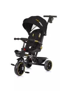 Chipolino Max Sport tricikli kupolával - noir