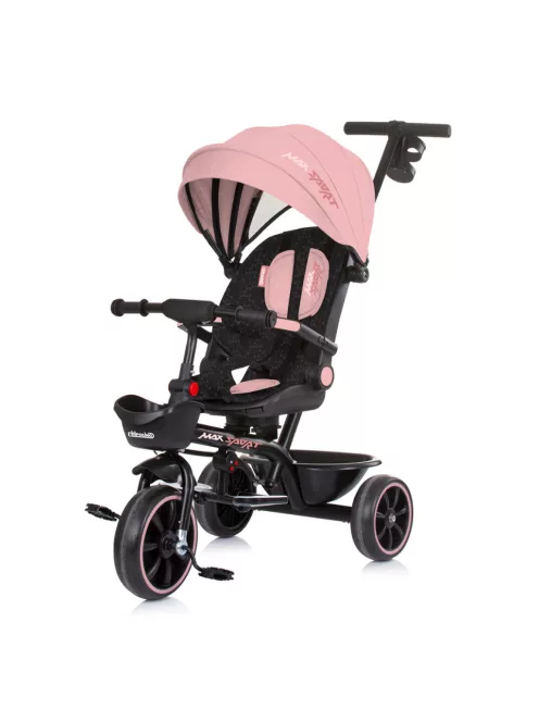 Chipolino Max Sport tricikli kupolával - powder pink