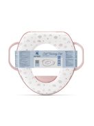 Lorelli párnázott WC szűkítő fogantyúval - Planets Pink