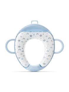   Lorelli párnázott WC szűkítő háttámlával - Planets Blue