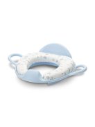 Lorelli párnázott WC szűkítő háttámlával - Planets Blue