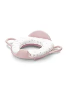 Lorelli párnázott WC szűkítő háttámlával - Planets Pink