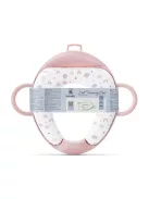 Lorelli párnázott WC szűkítő háttámlával - Planets Pink