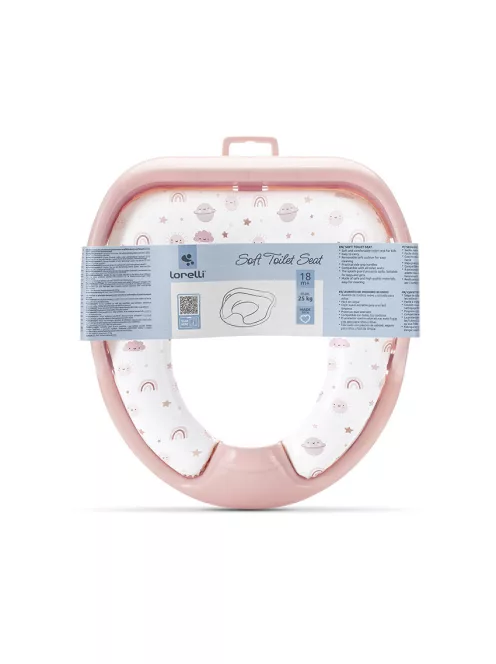 Lorelli párnázott Wc szűkítő - Planets Pink