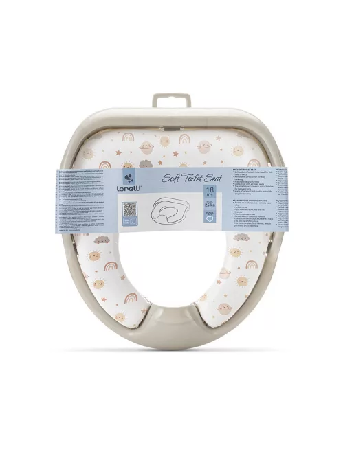 Lorelli párnázott Wc szűkítő - Planets Beige