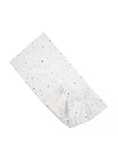 Lorelli gumis lepedő 70x140 + 15cm - Happy Friends Blue