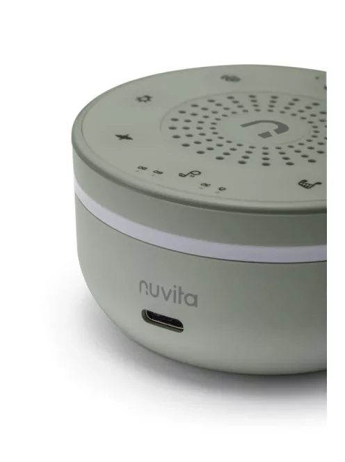 Nuvita Fehér zaj gép és éjjeli fény 6620 - Sage Green