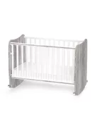 Lorelli Stars ringatható kiságy 60x120 - White / Artwood