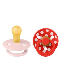 BIBS Studio Polka Colour Cseresznyevirág mix, 0-6 hónap