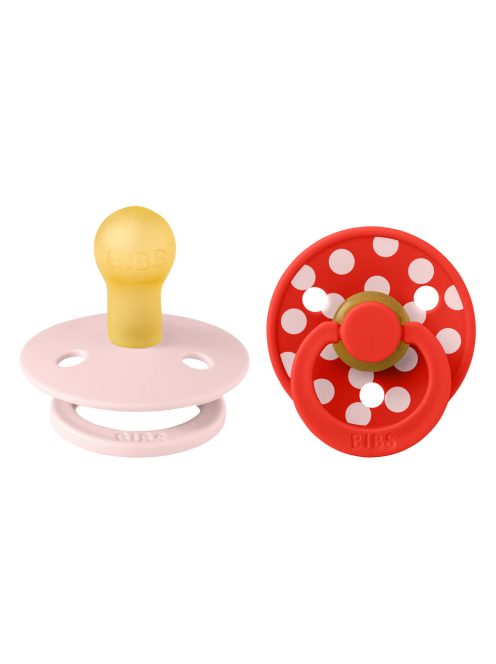 BIBS Studio Polka Colour Cseresznyevirág mix, 0-6 hónap