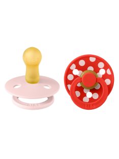 BIBS Studio Polka Colour Cseresznyevirág mix, 6-18 hó