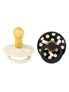 BIBS Studio Polka Colour Krémfehér mix, 6-18 hó