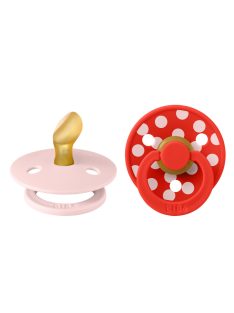   BIBS Studio Polka Colour anatómiai cumifejjel Cseresznyevirág mix, 0-6 hónap