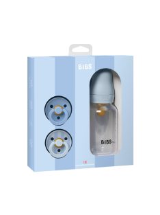 BIBS Szia, baba! ajándékcsomag (Pasztellkék)