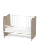 Lorelli Stars ringatható kiságy 60x120 - White / Amber
