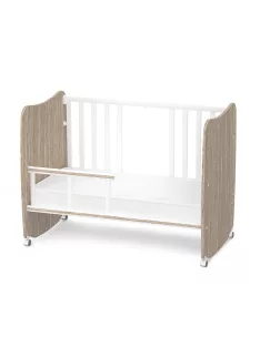 Lorelli Stars ringatható kiságy 60x120 - White / Amber