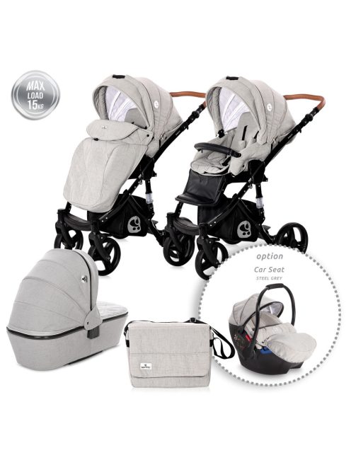 Lorelli Rimini multifunkciós babakocsi - Steel Grey