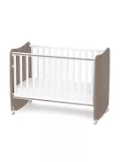 Lorelli Stars ringatható kiságy 60x120 - White / Coffee