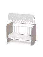 Lorelli Stars ringatható kiságy 60x120 - White / String