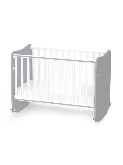 Lorelli Stars ringatható kiságy 60x120 - White / Stone Gray