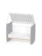 Lorelli Stars ringatható kiságy 60x120 - White / Stone Gray