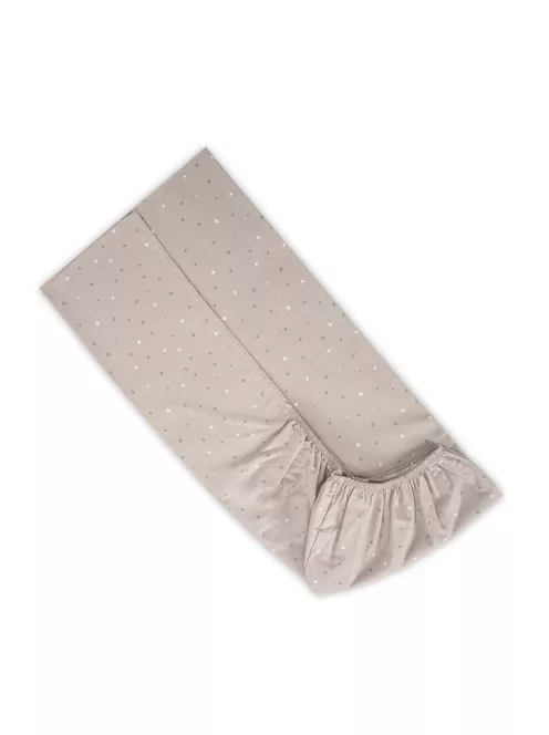 Lorelli gumis lepedő 70x140 + 15cm - Beige Sky