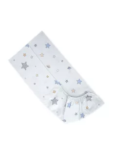 Lorelli gumis lepedő 70x140 + 15cm - Bear with Swing Blue